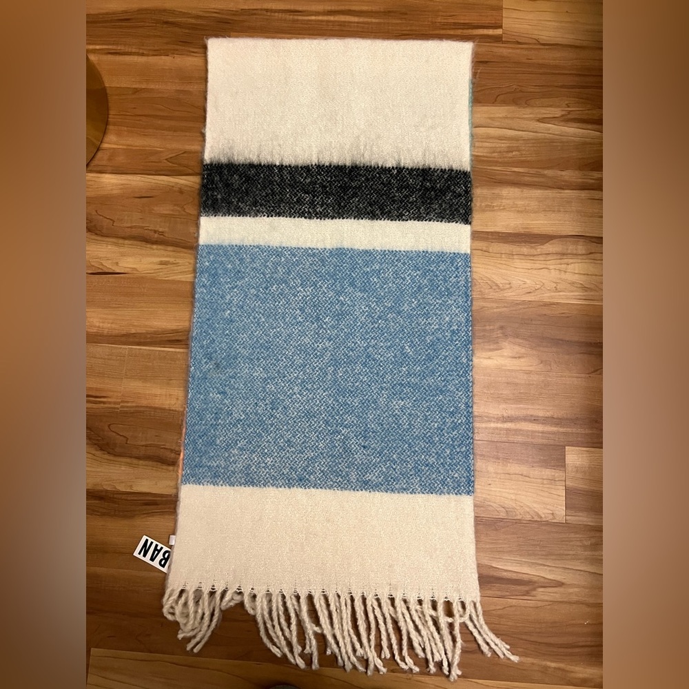 Urban Outfitters multicolor fringe scarf